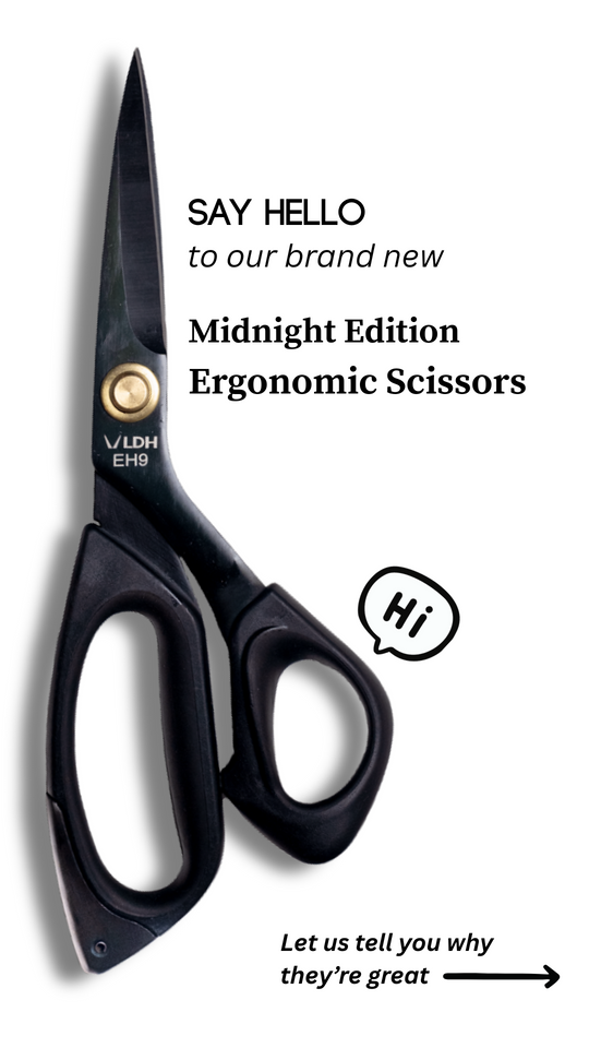 Midnight Edition Ergonomic Scissors