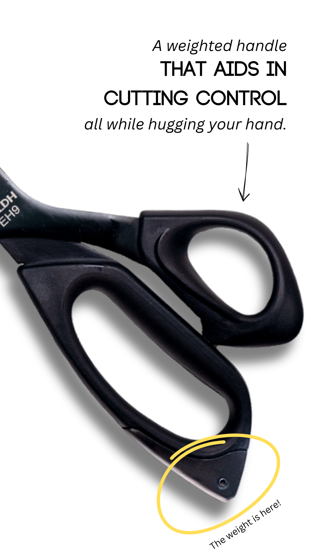Midnight Edition Ergonomic Scissors