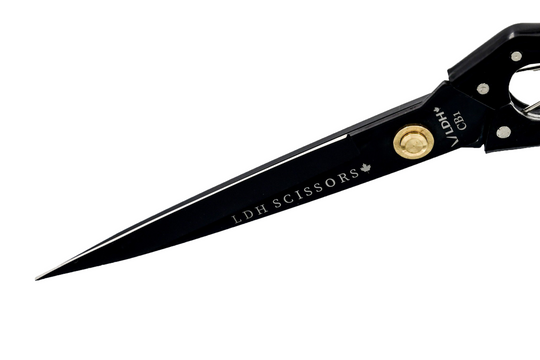 14” Black Midnight Edition Batting Shears | LDH Scissors