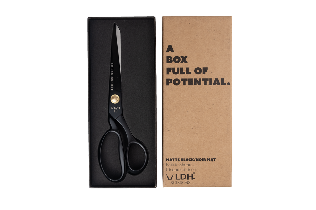 Matte Black Fabric Scissors