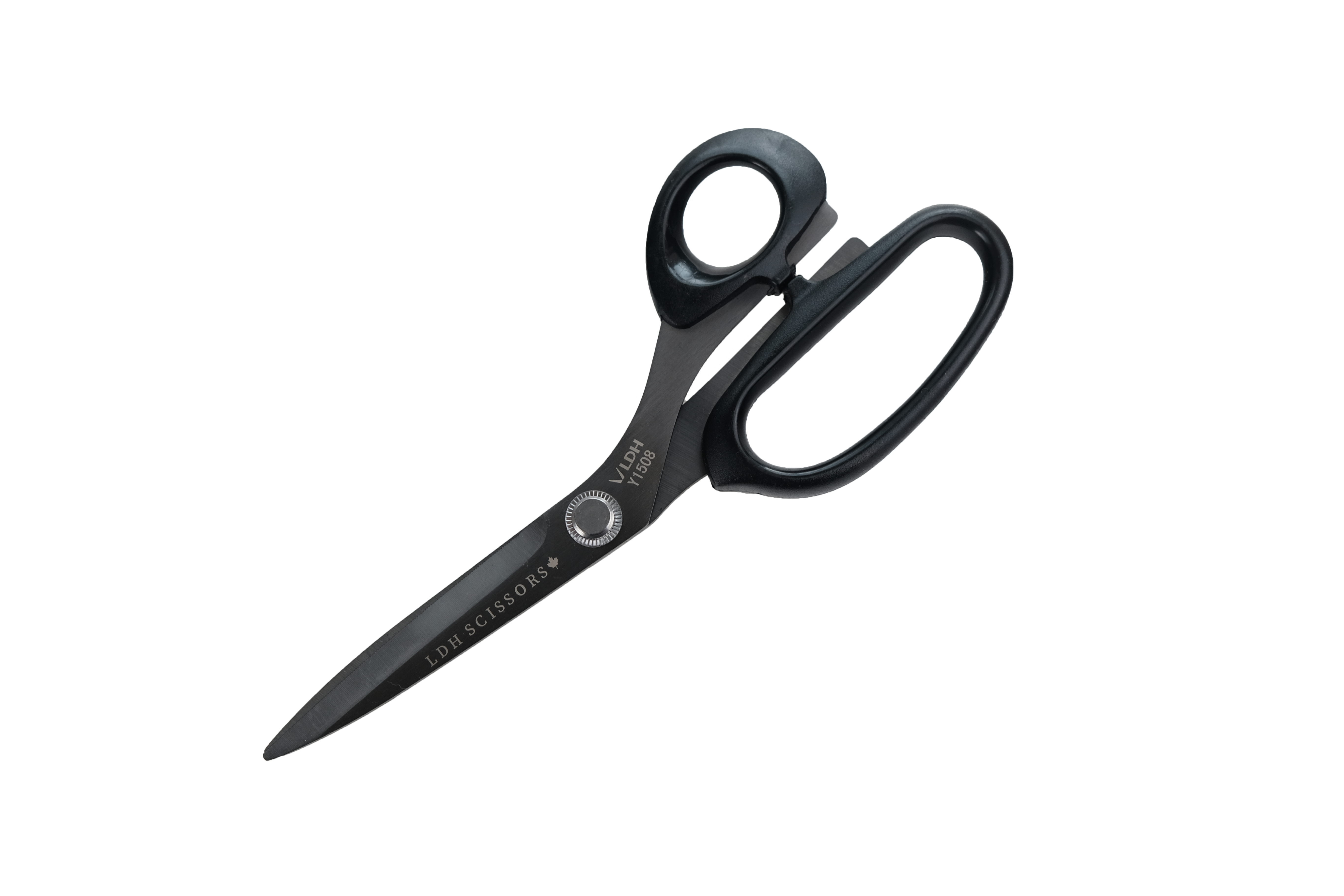Matte Black Flower Power Mini Scissors