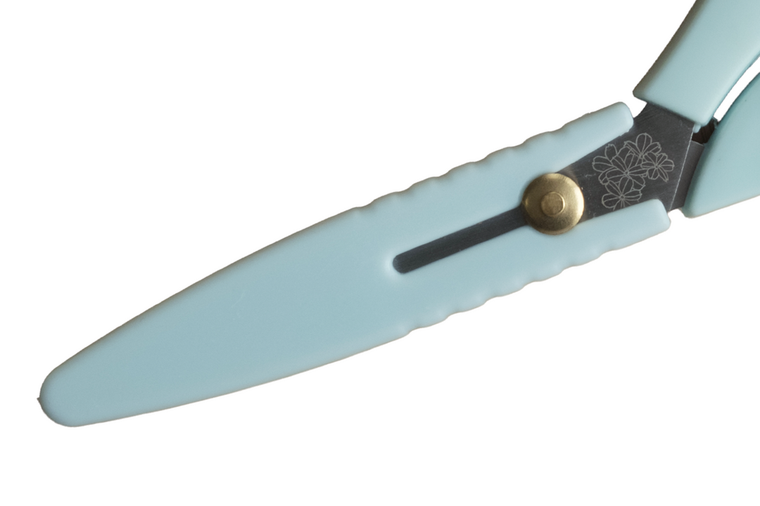 Bloom Series 8.5" Fabric Scissors - Blue