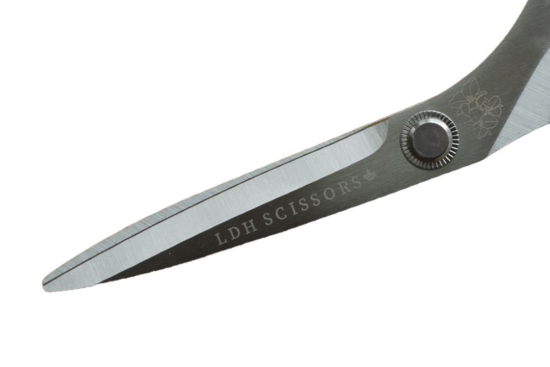 Bloom Series Lightweight Fabric Scissors - White
