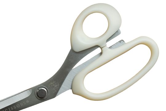 Bloom Series Lightweight Fabric Scissors - White