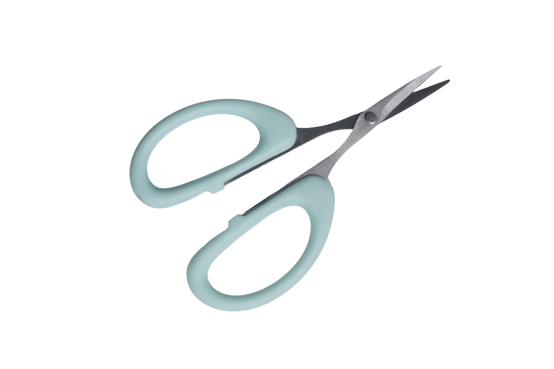 Bloom Series 4" Soft-handled Scissors - Blue