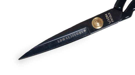 10" True Left-handed Midnight Edition Fabric Shears