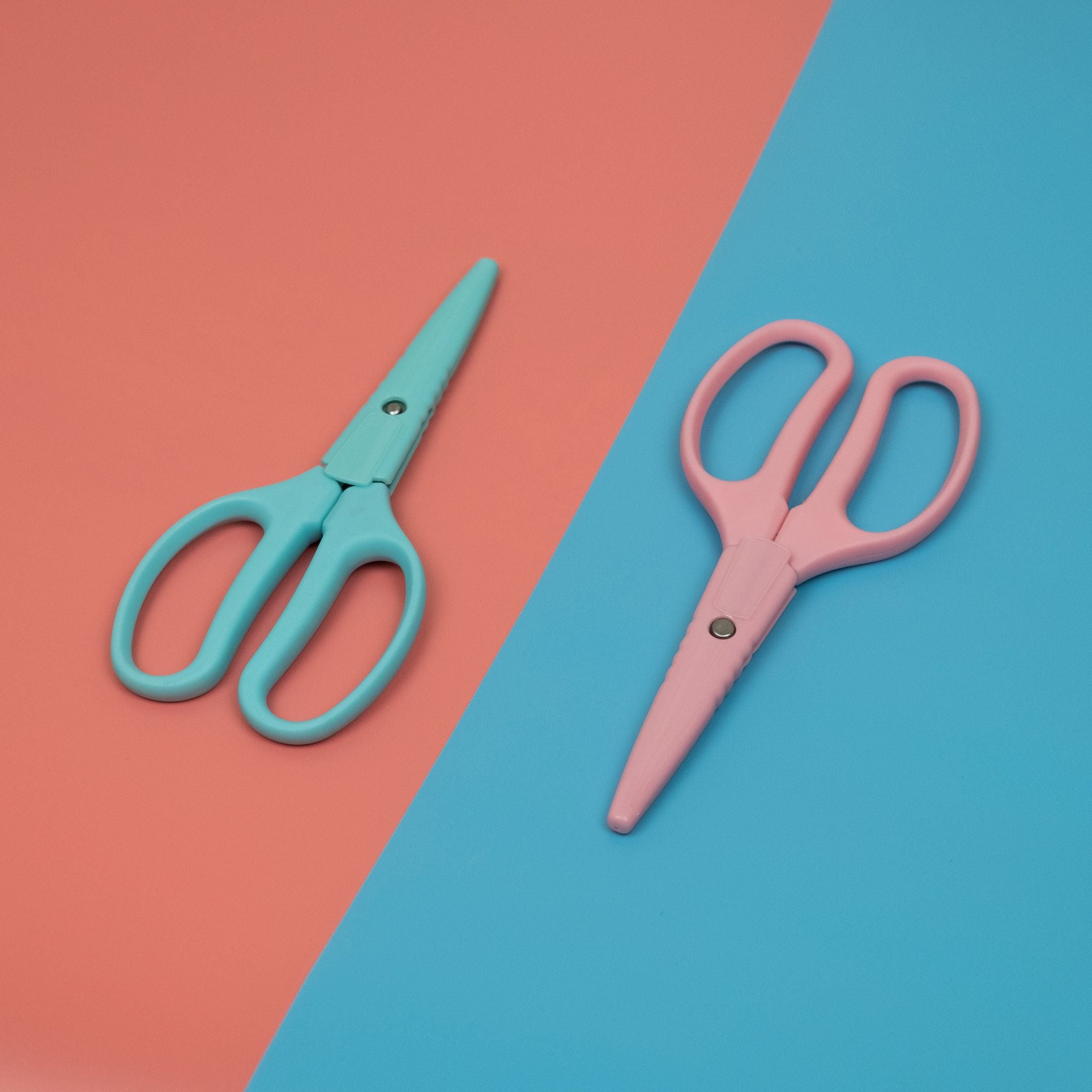 Pink Soft-handled Craft Scissors