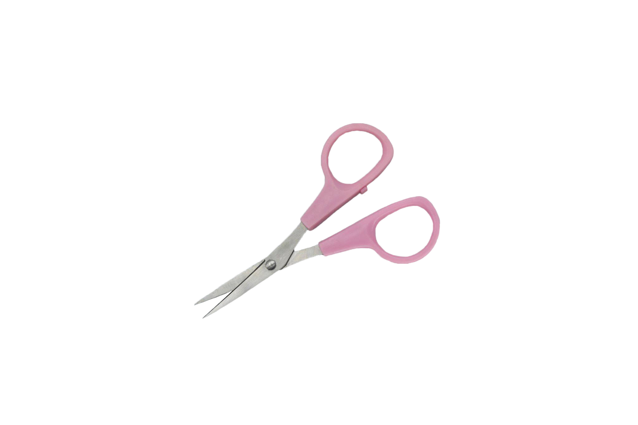 Pink Curved Blade Scissors