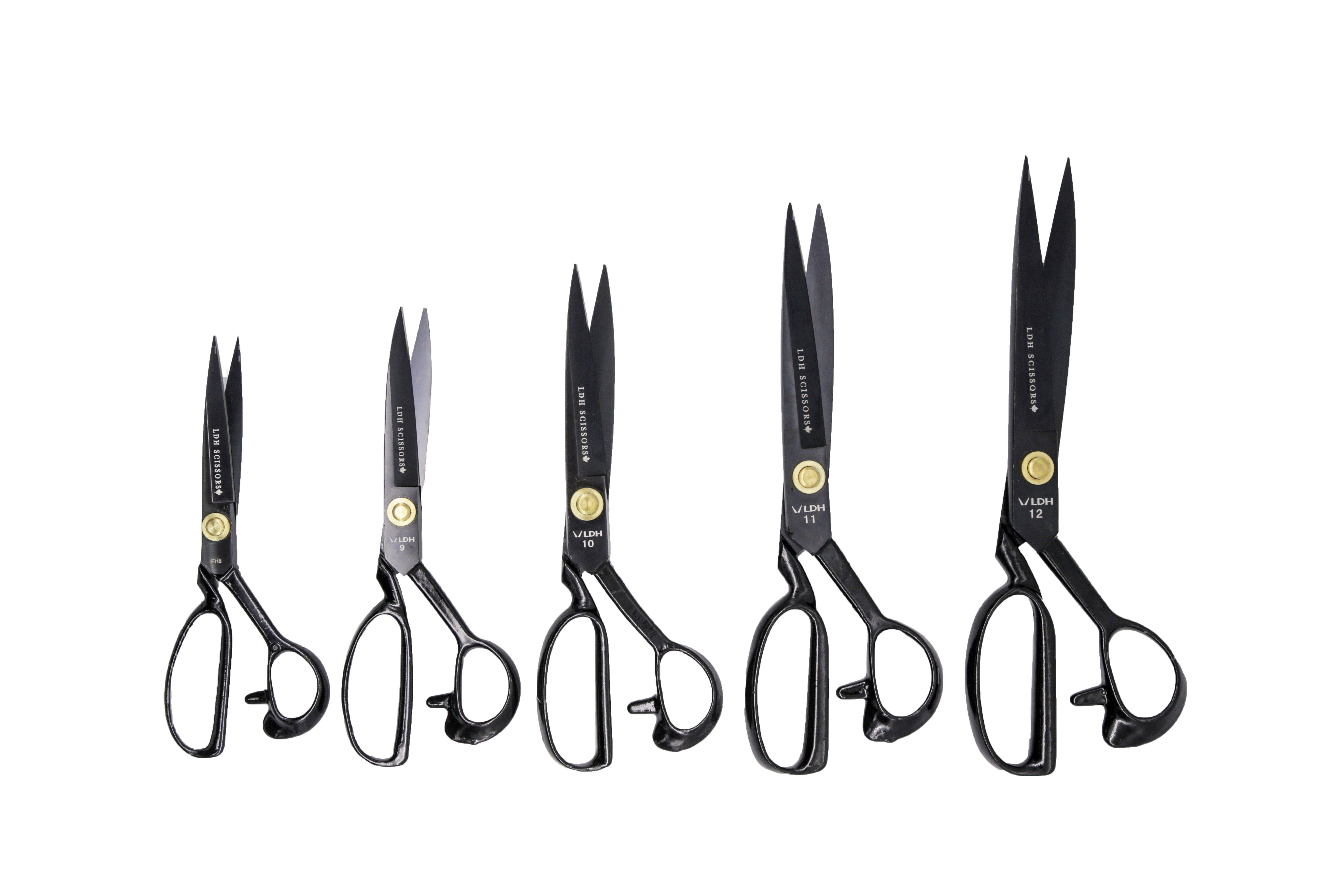 Black Midnight Edition Fabric Shears | LDH Scissors